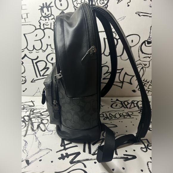 *COACH WEST CANVIS IN SIGNATURE CANVAS BACKPACK AND WALLET BUNDLE* - Picture 3 of 10